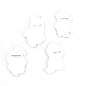 Jewelry - Punk Rock Alice Jasmin Snow White Ariel Pins 4 Set Jewelry - Punk Rock Alice Jasmin Snow White Ariel Pins 4 Set